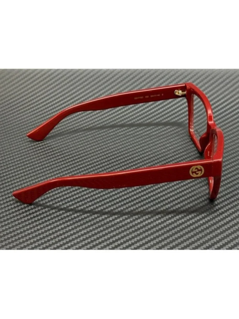 New Gucci Women Burgundy Eyeglasses 53-17-140